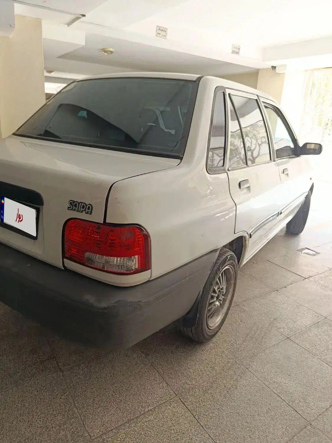 پراید صبا بنزینی - 1386