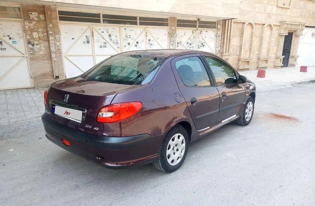 پژو ۲۰۶ صندوق دار v20 - 1390