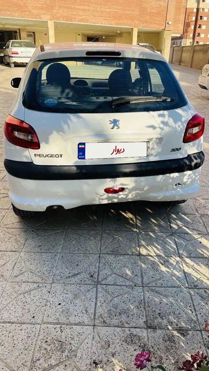 پژو 206 تیپ 2 - 1396