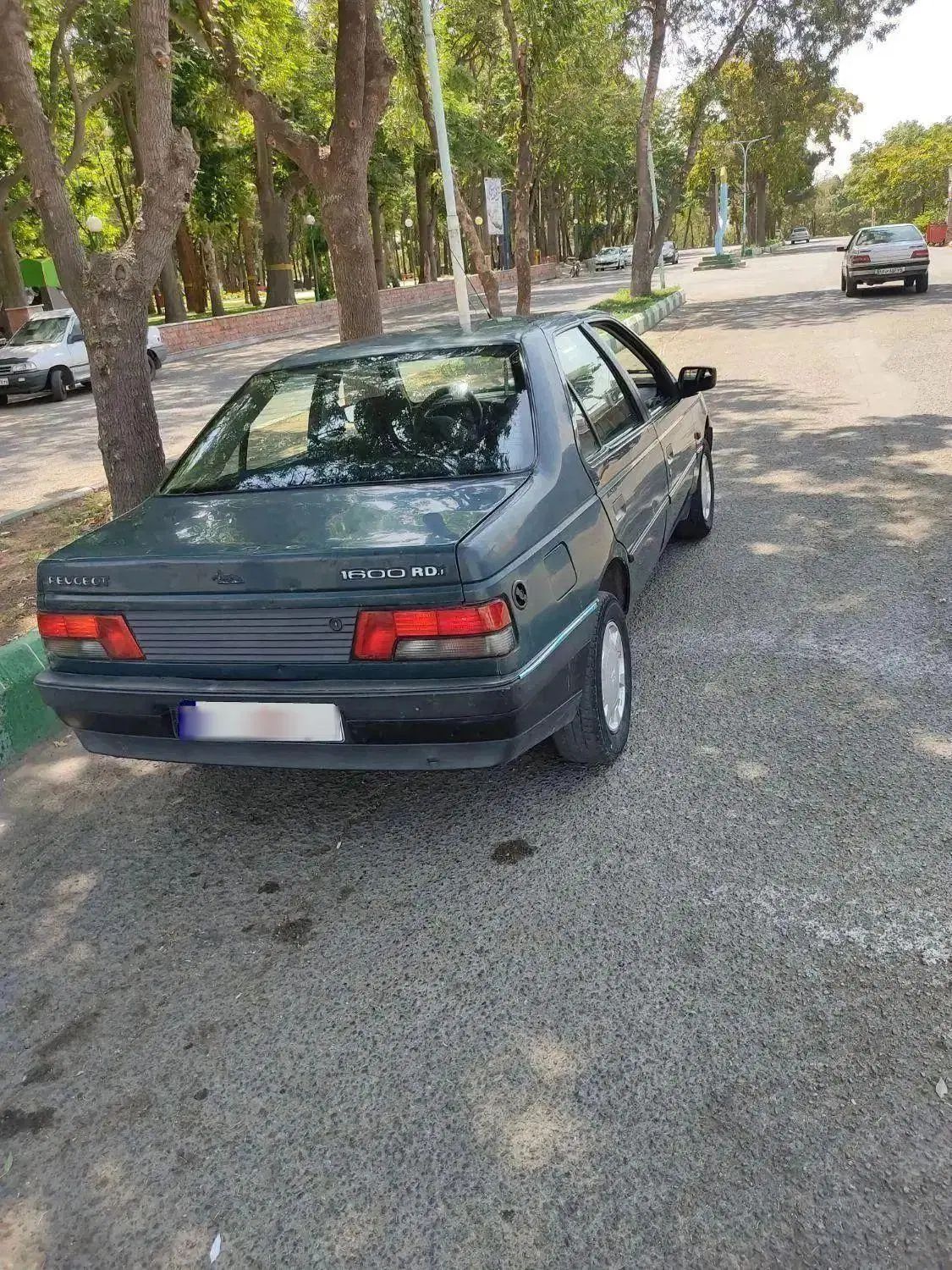پژو آردی دوگانه سوز CNG - 1385