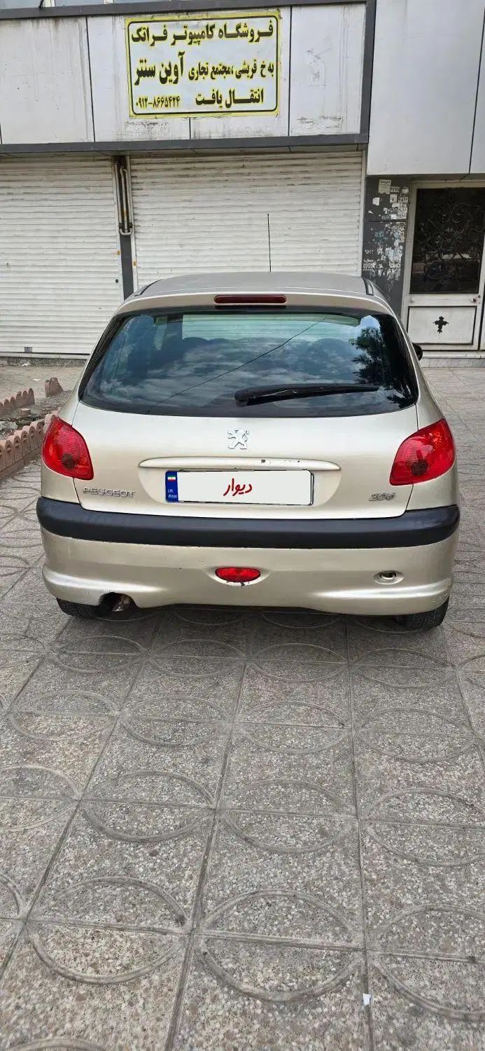 پژو 206 تیپ 2 - 1383