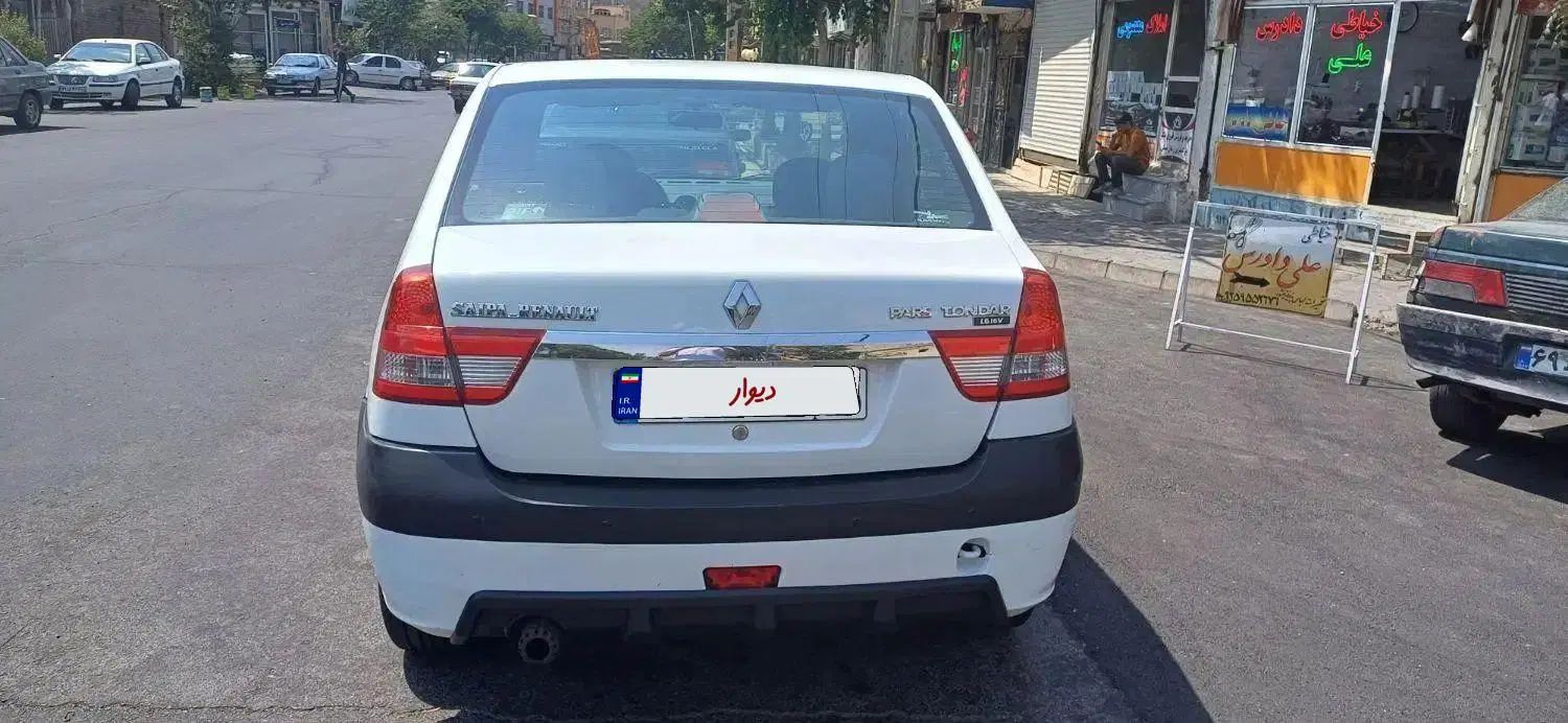 رنو پارس تندر گیربکس JHQ + مولتی مدیا - 1397