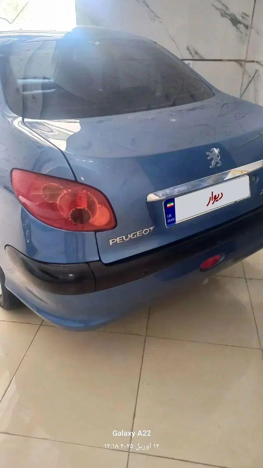 پژو ۲۰۶ صندوق دار v8 - 1395