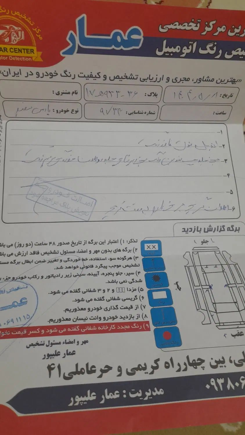 پژو پارس ELX-XU7P سفارشی - 1401