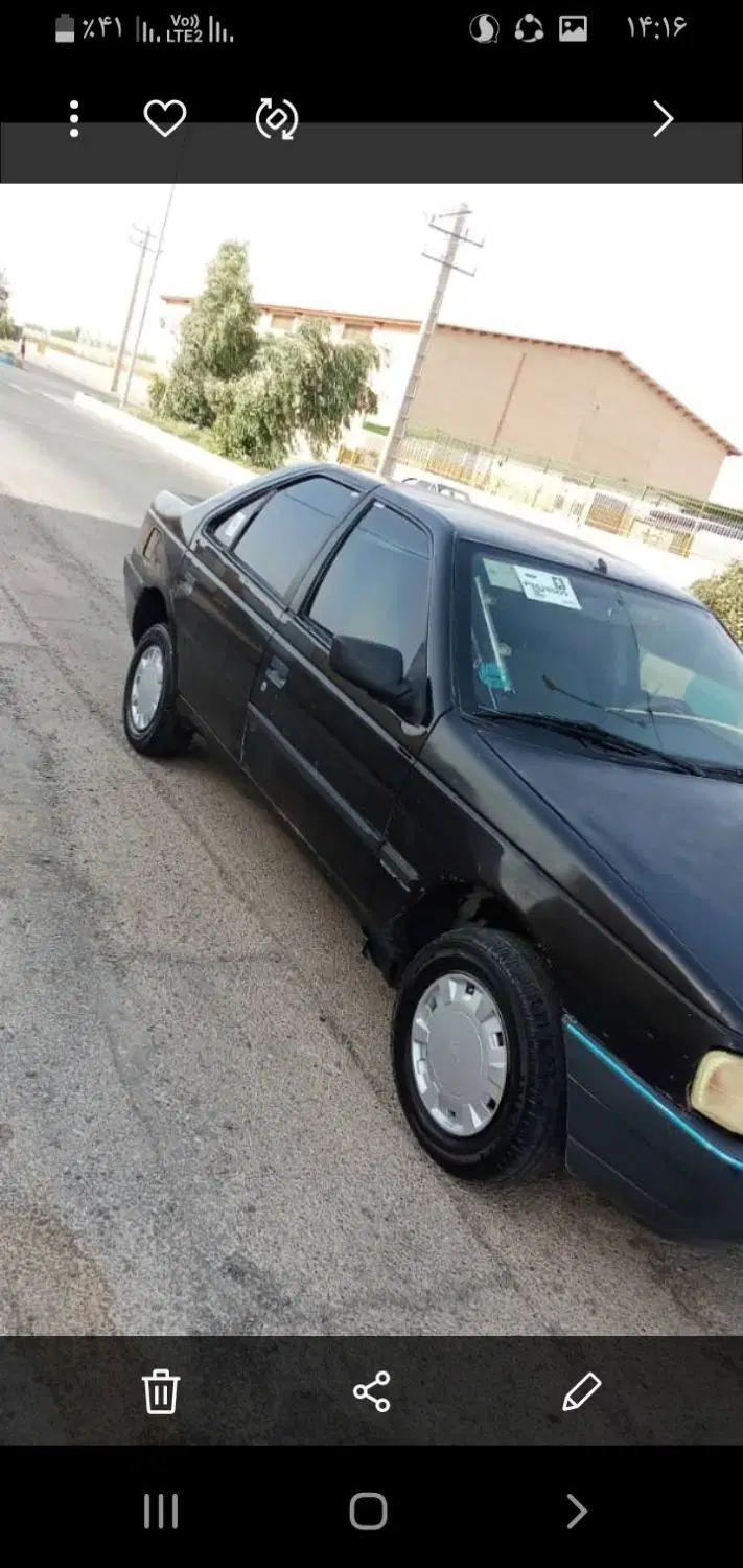 پژو 405 بنزینی GLX - TU5 - 1388