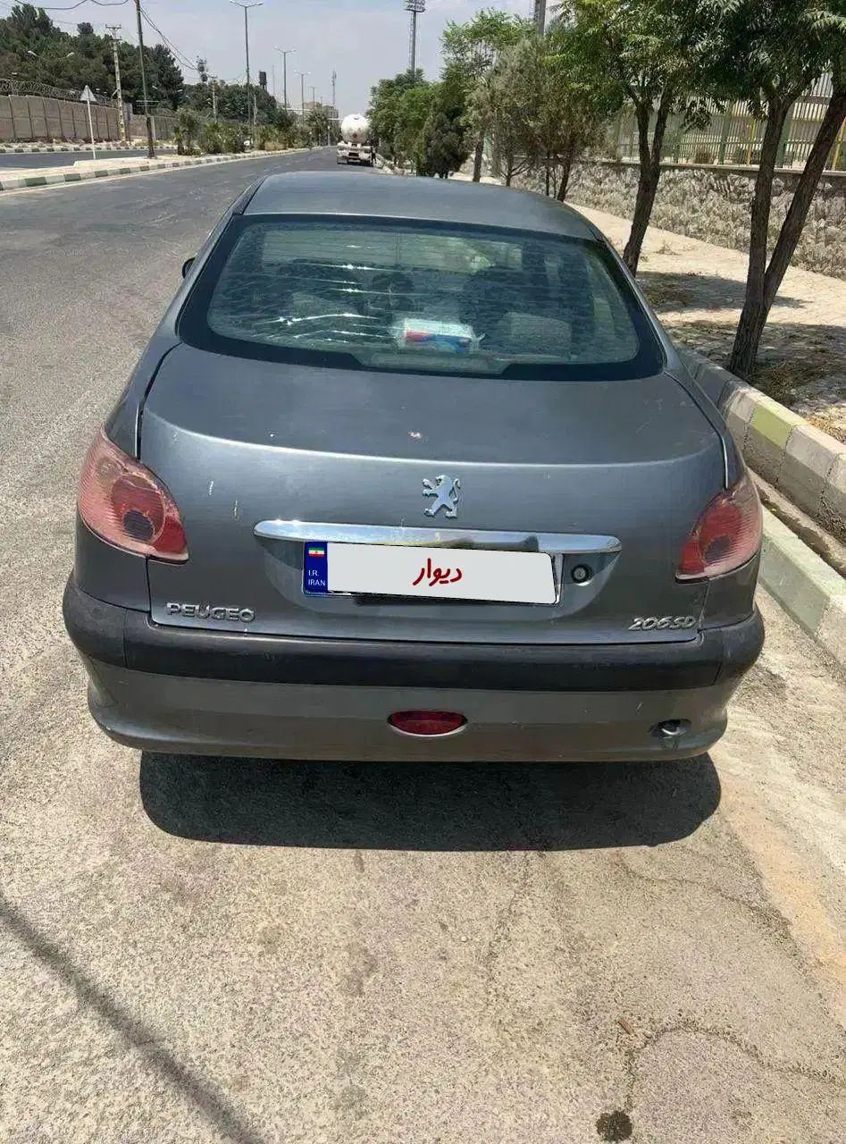 پژو 206 تیپ 2 - 1391