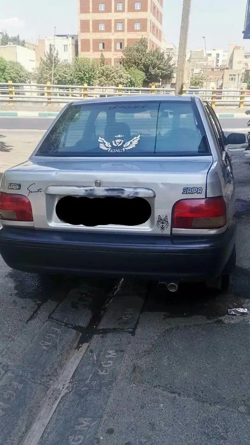 پراید صبا بنزینی - 1387