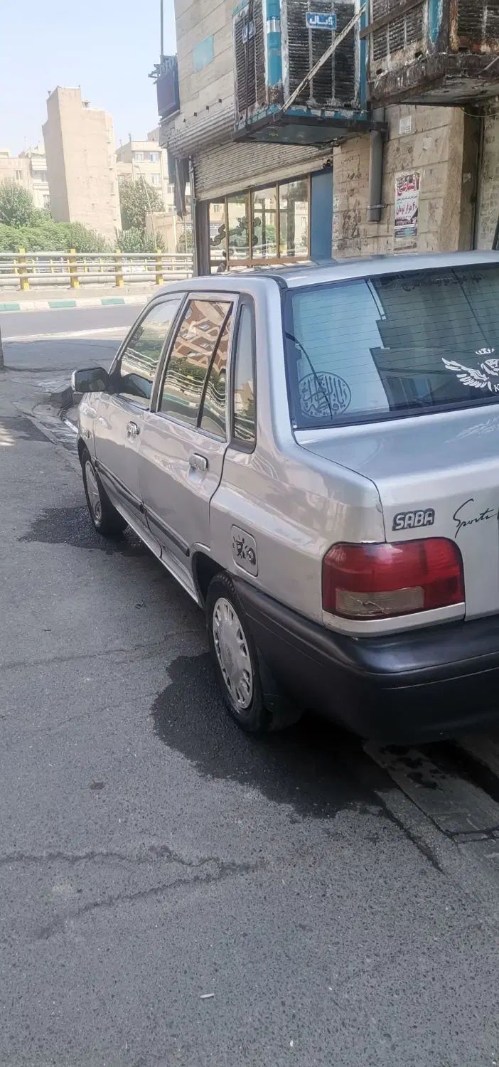پراید صبا بنزینی - 1387