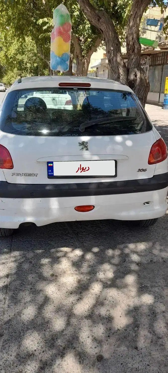 پژو 206 تیپ 2 - 1396