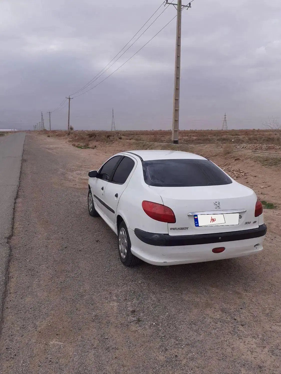 پژو ۲۰۶ صندوق دار v20 - 1388