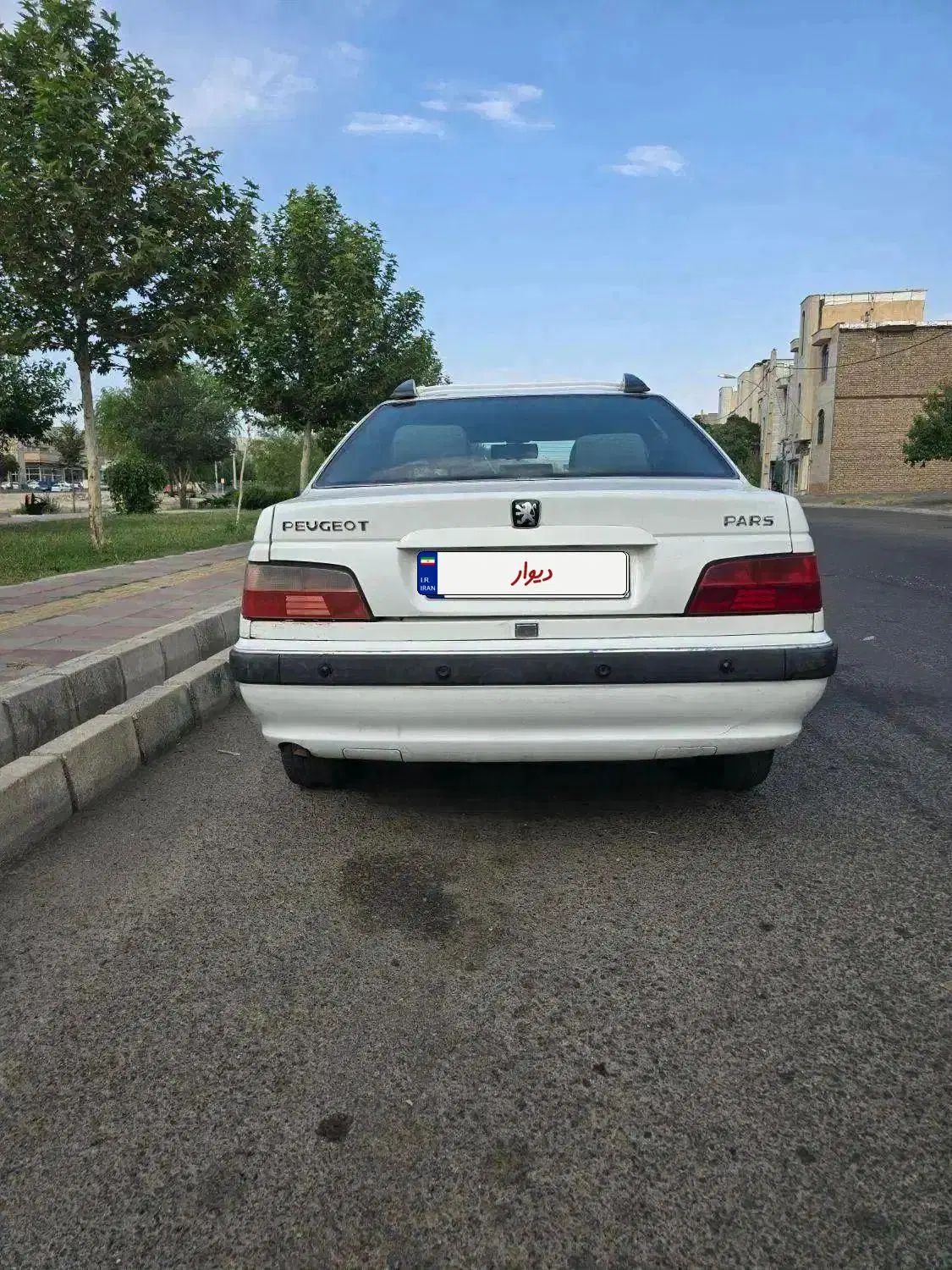پژو پارس دوگانه سوز - 1387