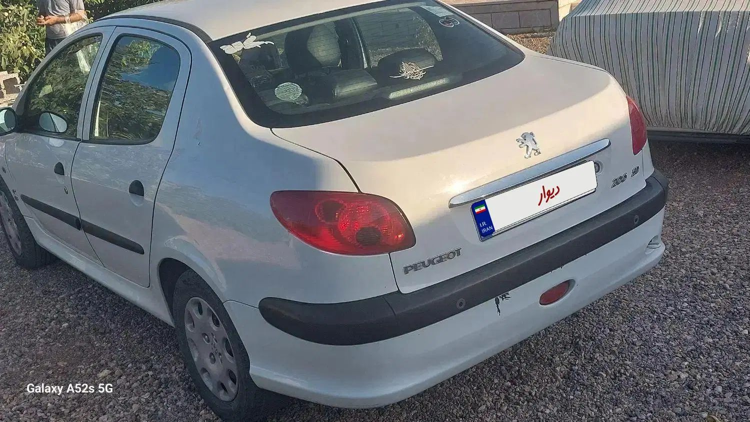 پژو ۲۰۶ صندوق دار v8 - 1397