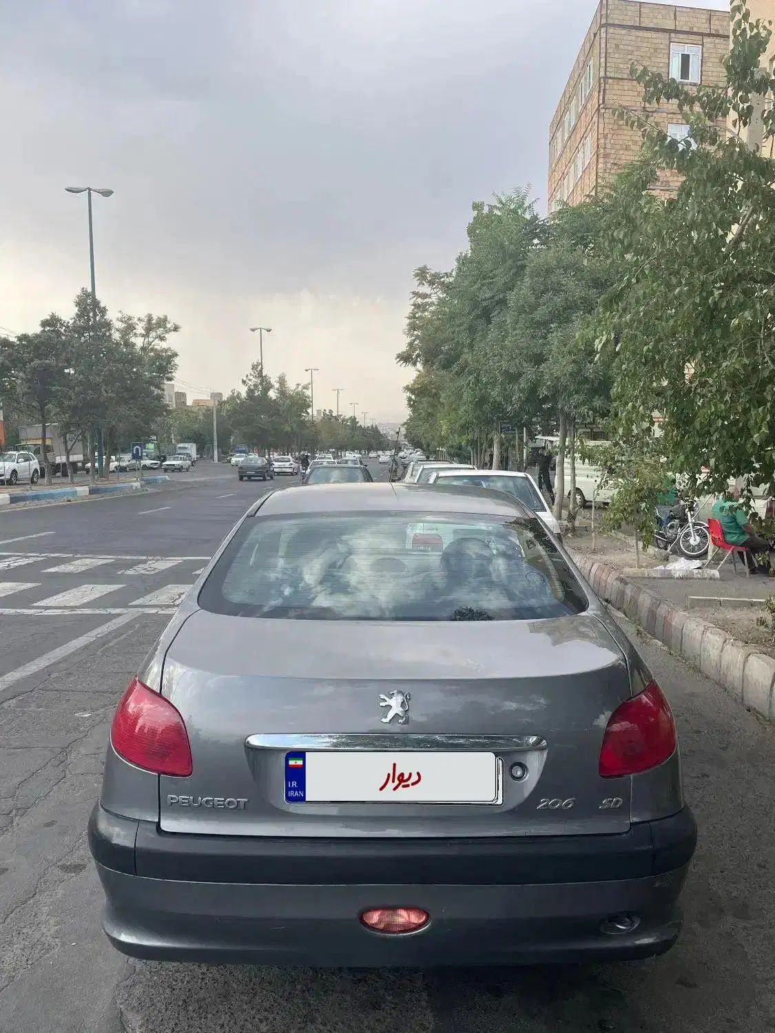 پژو ۲۰۶ صندوق دار v8 - 1391