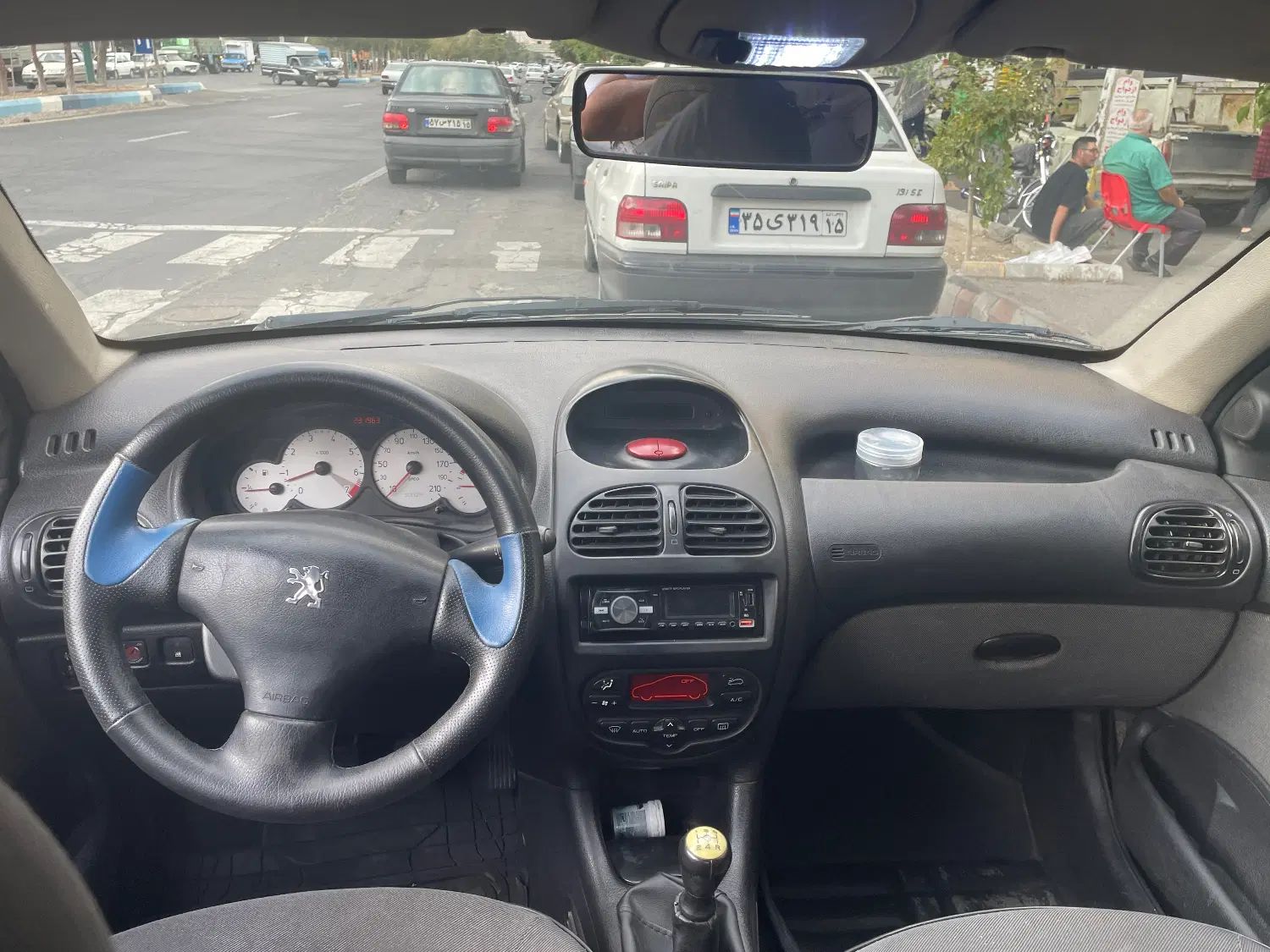پژو ۲۰۶ صندوق دار v8 - 1391