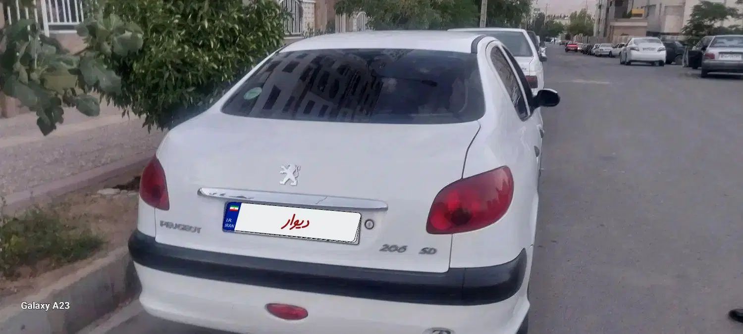 پژو ۲۰۶ صندوق دار v8 - 1400