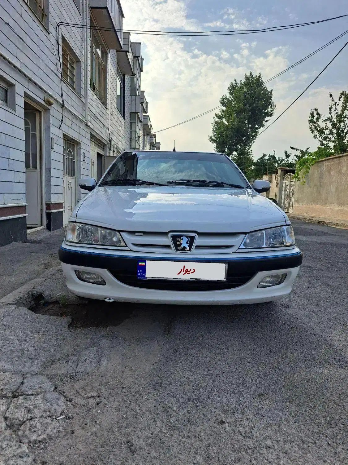 پژو پارس دوگانه سوز - 1391
