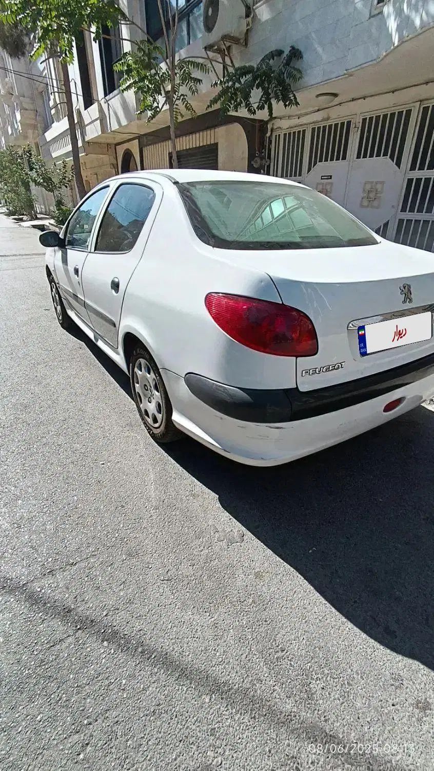 پژو ۲۰۶ صندوق دار v9 - 1391
