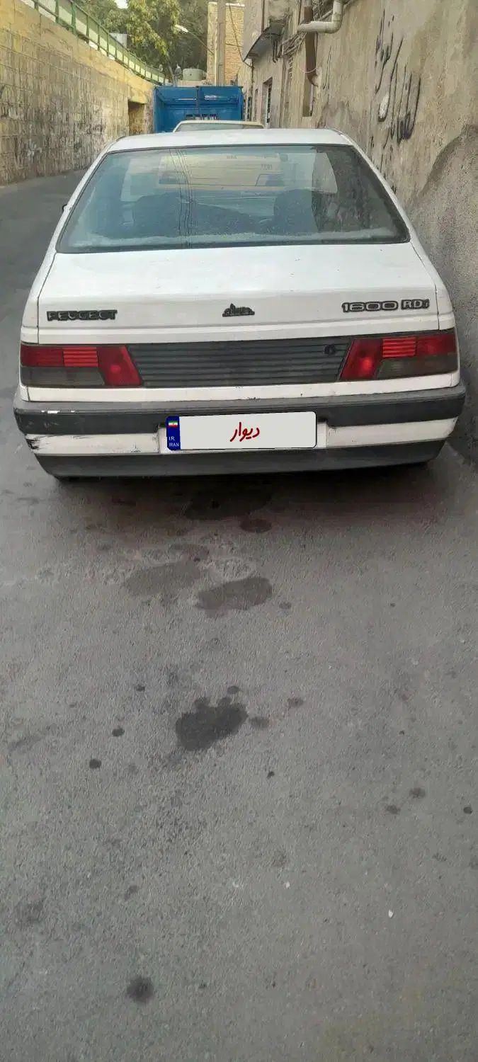 پژو آردی دوگانه سوز CNG - 1382