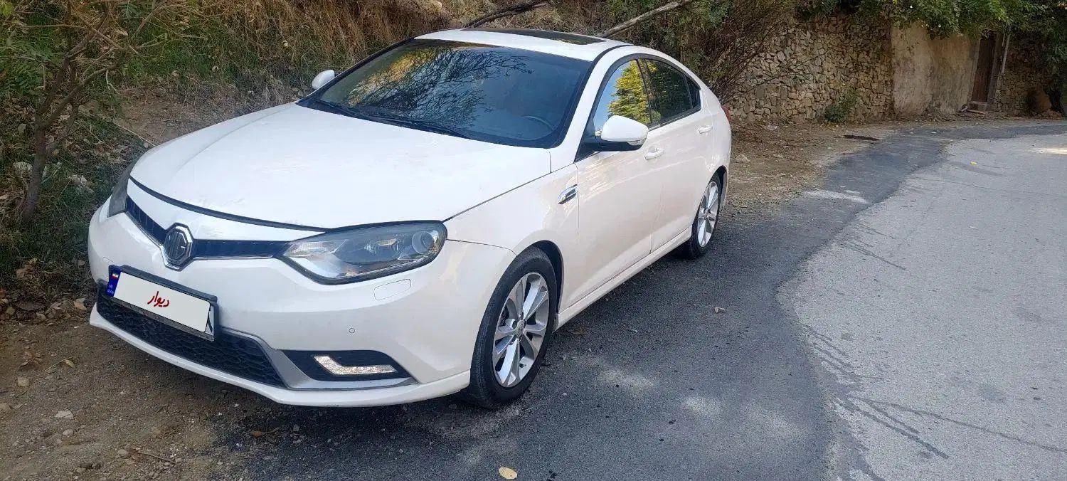 ام جی 6 لیفت بک GT فیس جدید - 2015