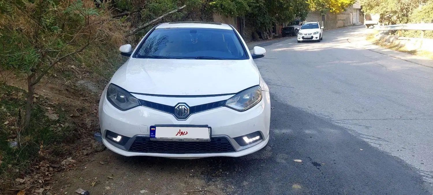 ام جی 6 لیفت بک GT فیس جدید - 2015