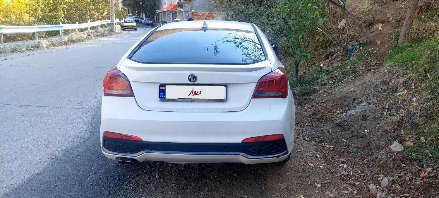 ام جی 6 لیفت بک GT فیس جدید - 2015