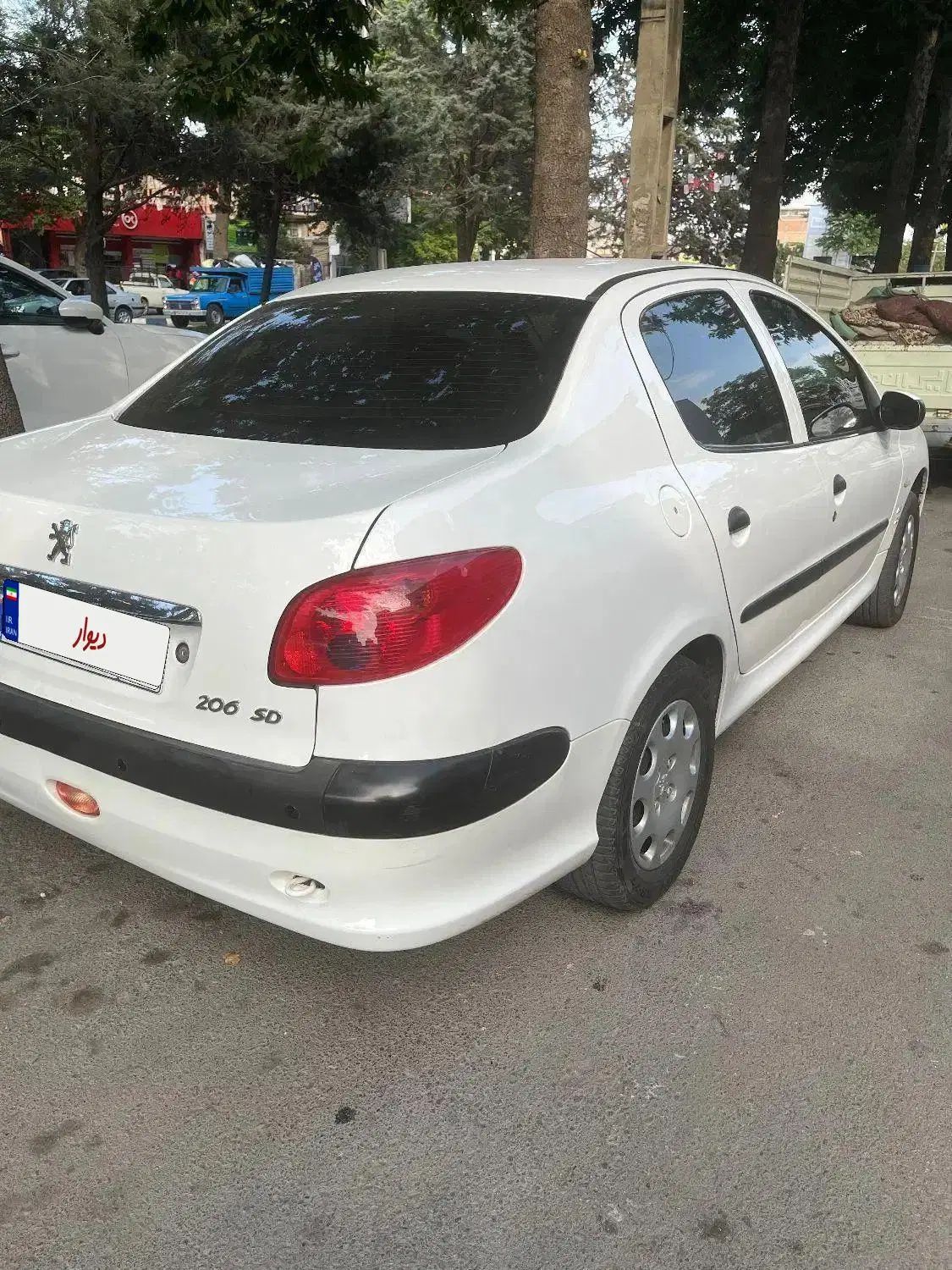 پژو ۲۰۶ صندوق دار v1 - 1390
