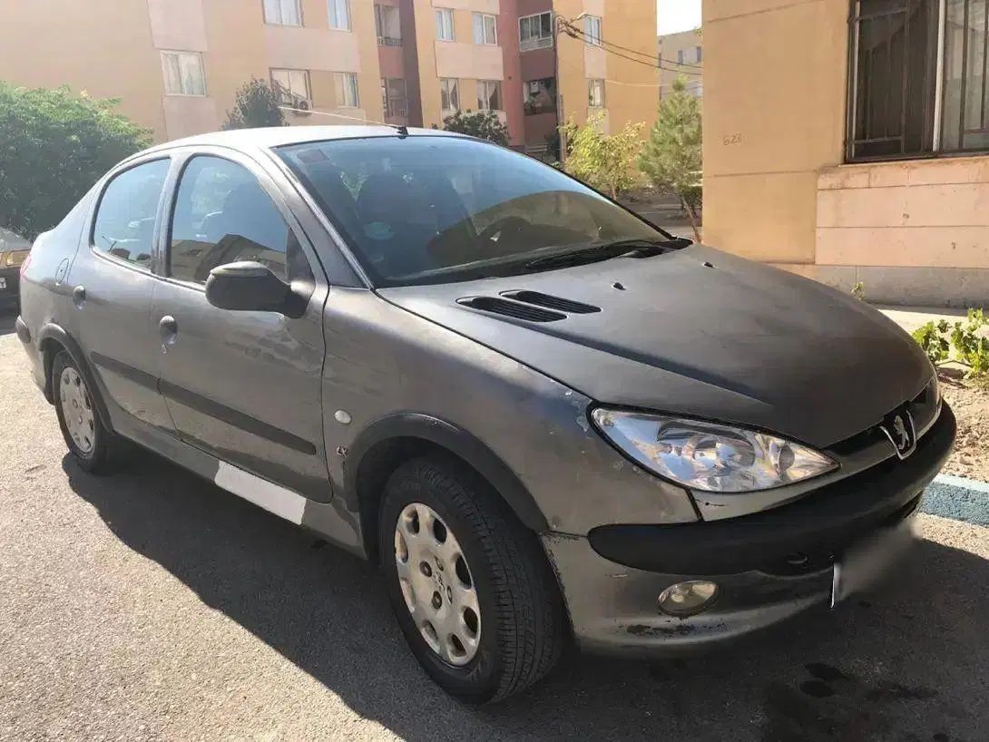 پژو ۲۰۶ صندوق دار v8 - 1389