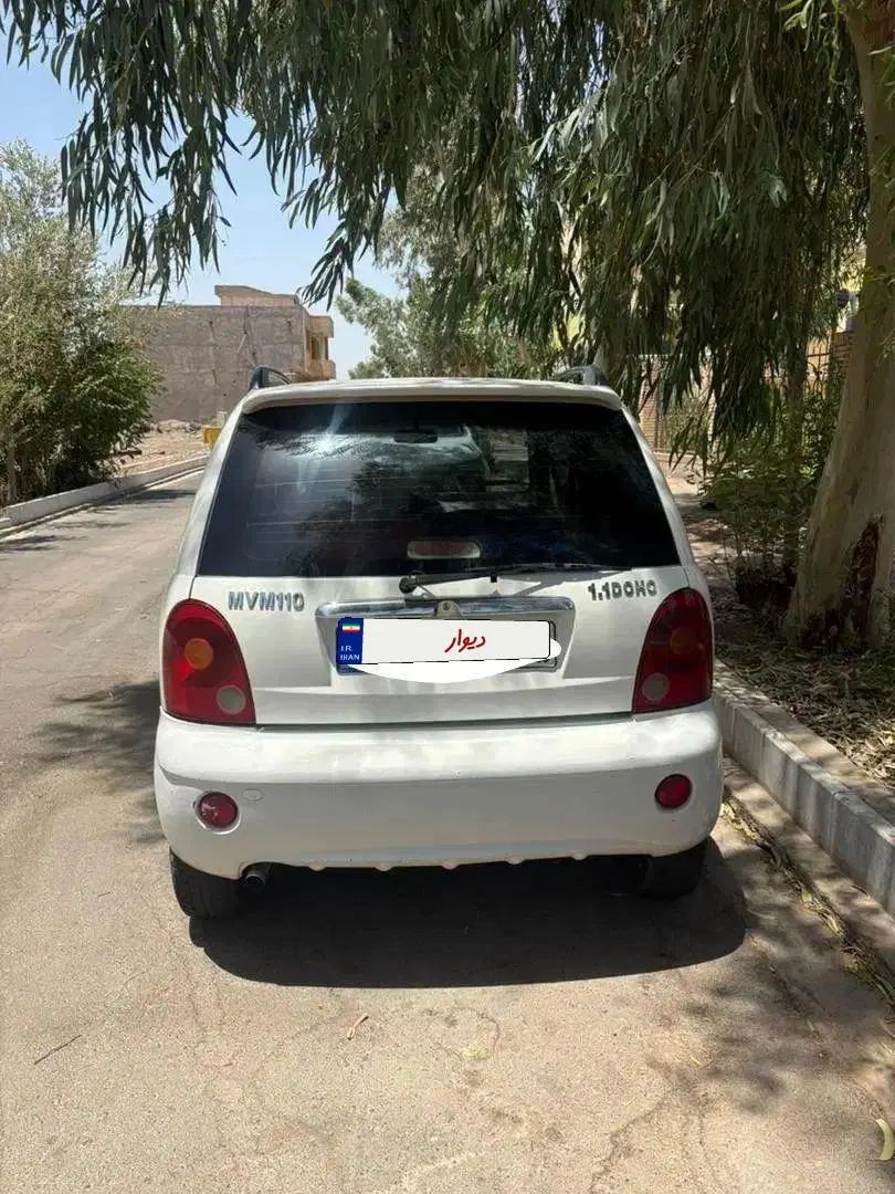 ام وی ام 110 چهار سیلندر دنده ای - 1393