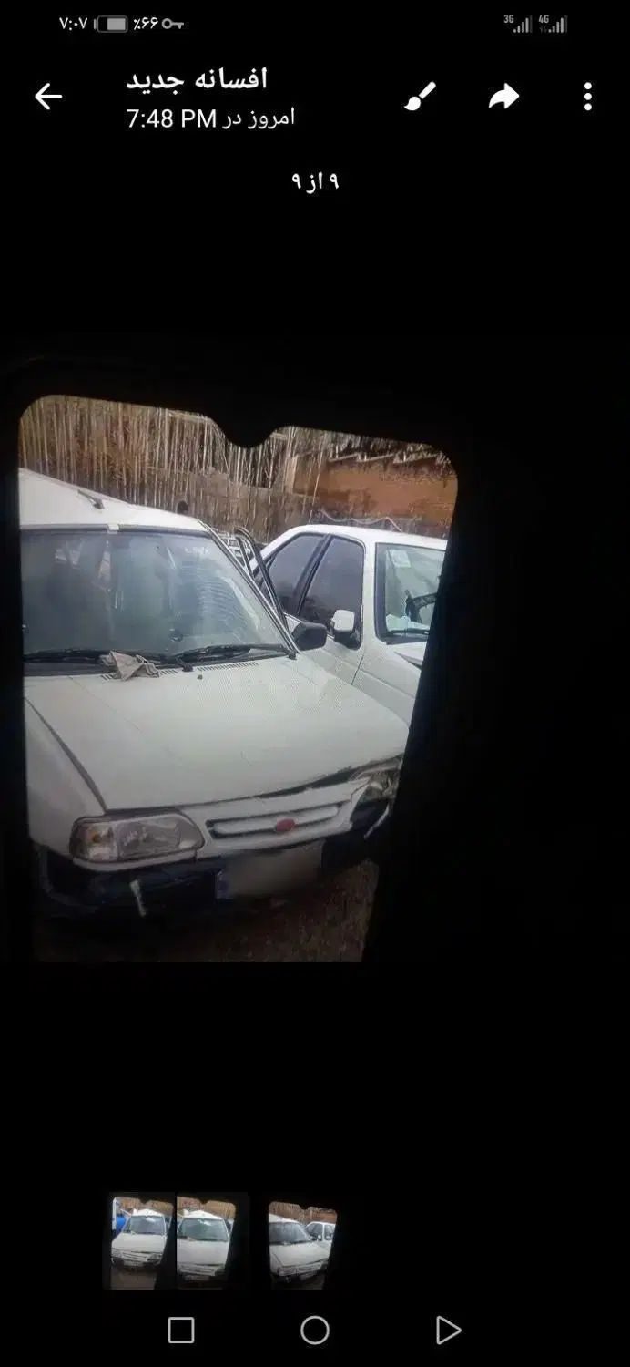 پراید صبا بنزینی - 1386