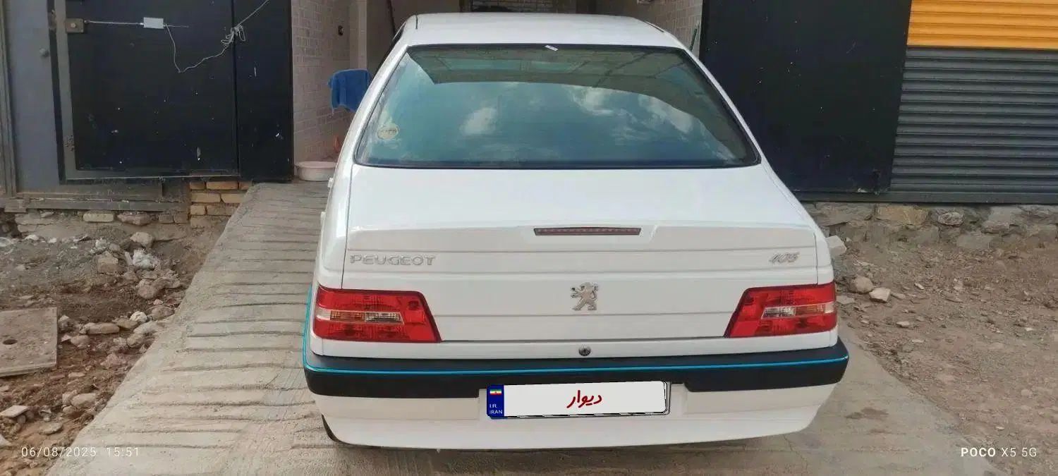 پژو 405 SLX بنزینی  XU7 - 1390