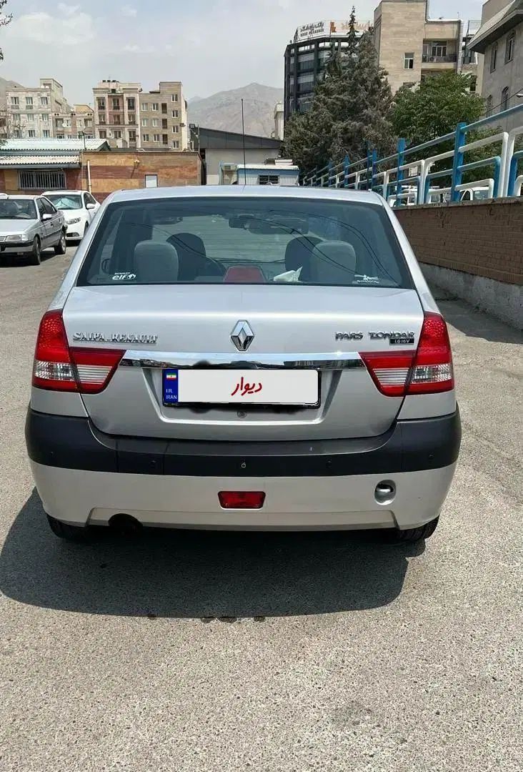 رنو پارس تندر گیربکس JHQ + مولتی مدیا - 1397