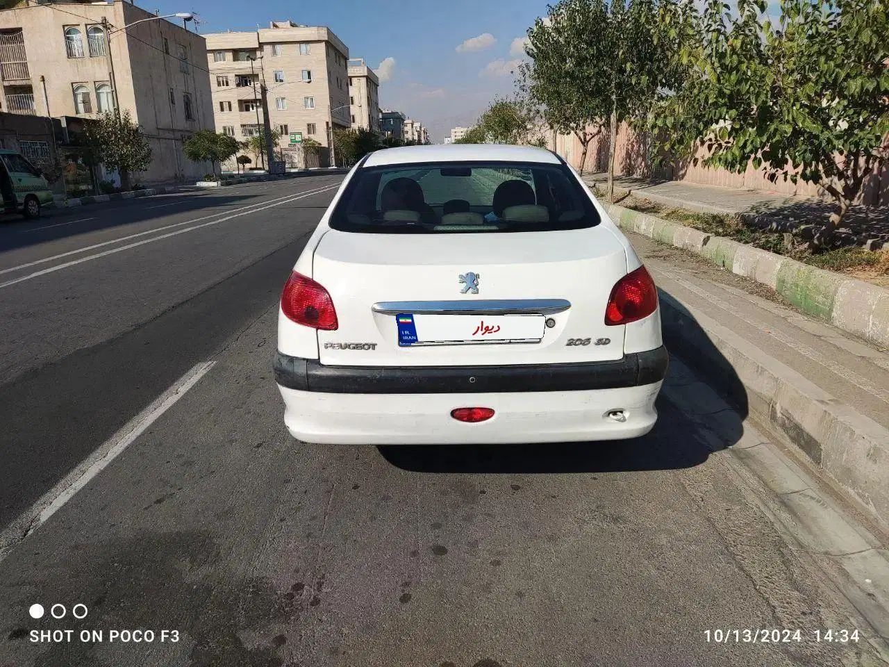 پژو ۲۰۶ صندوق دار v9 - 1389