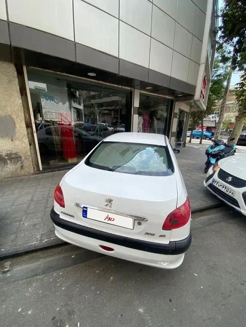 پژو ۲۰۶ صندوق دار v9 - 1389