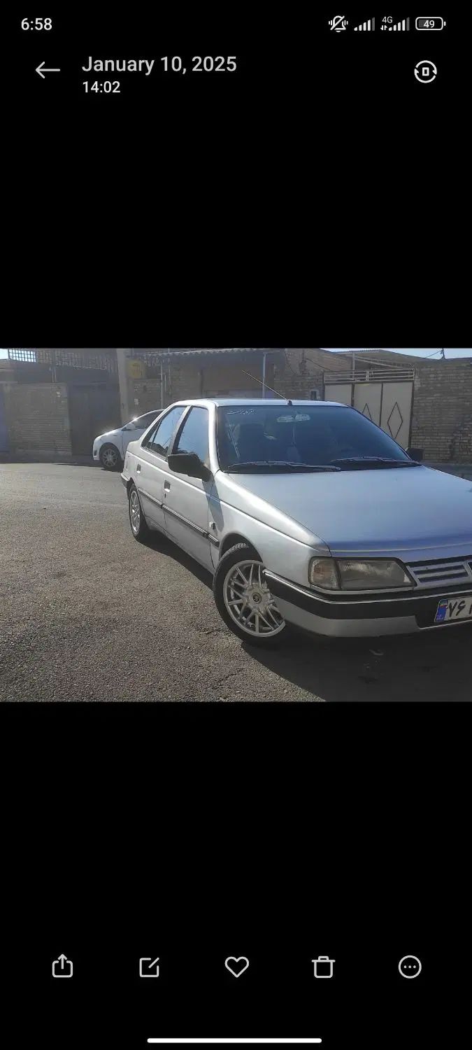 پژو 405 GLX - دوگانه سوز - 1396