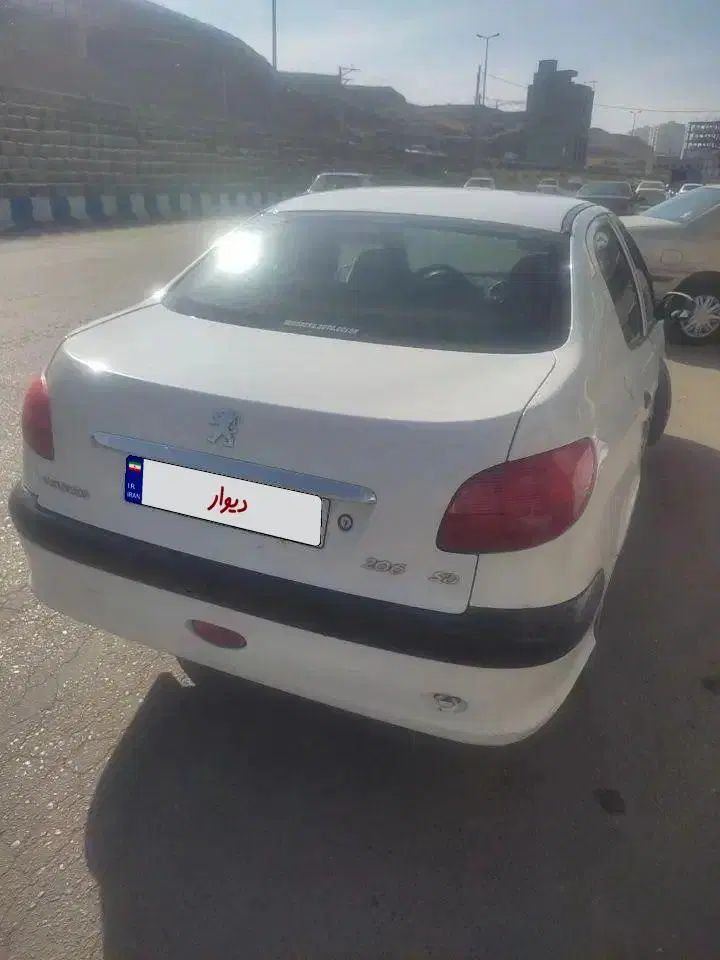 پژو ۲۰۶ صندوق دار v1 - 1387