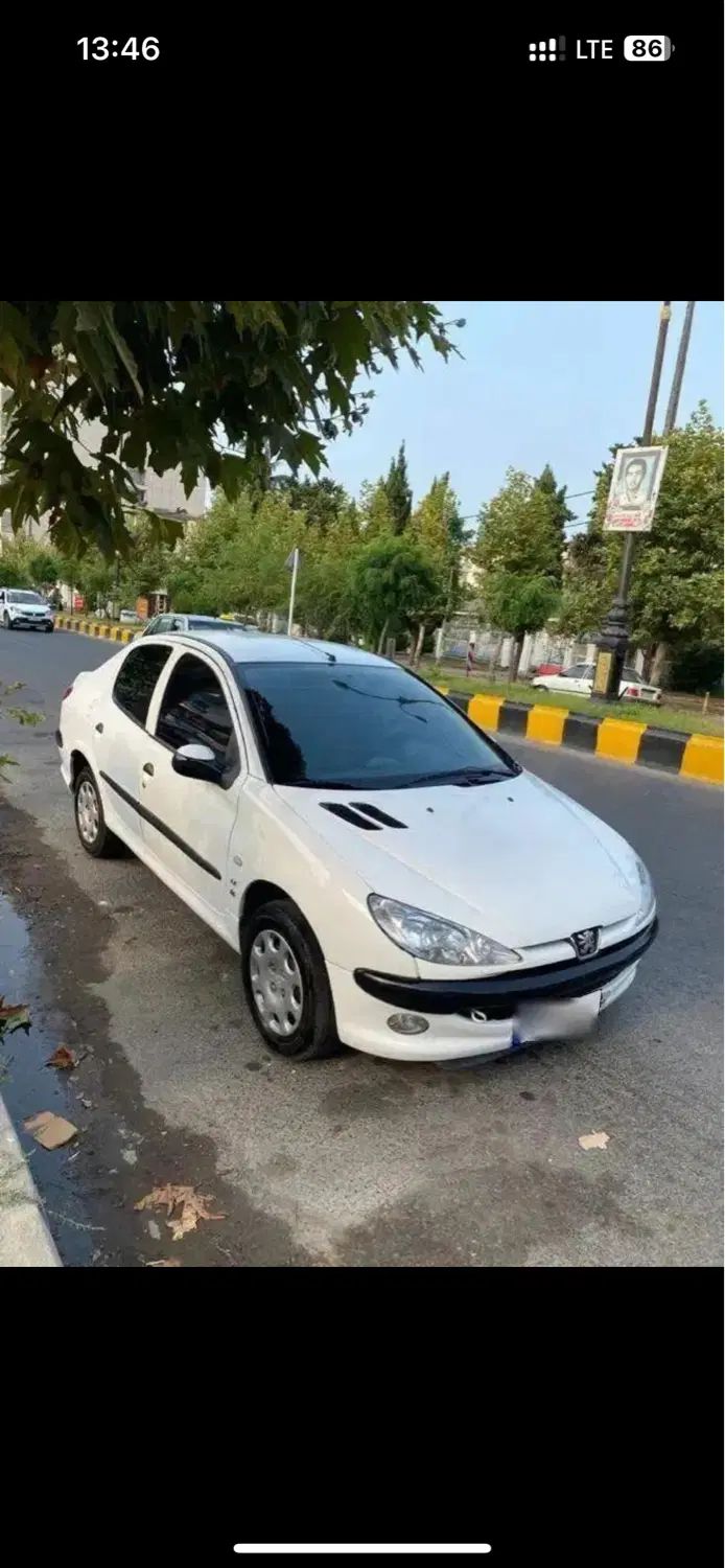 پژو ۲۰۶ صندوق دار v8 - 1394