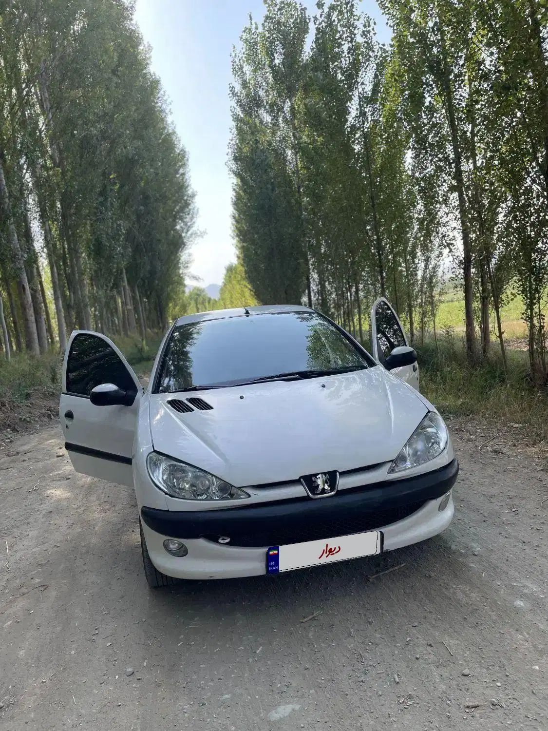 پژو ۲۰۶ صندوق دار v8 - 1391
