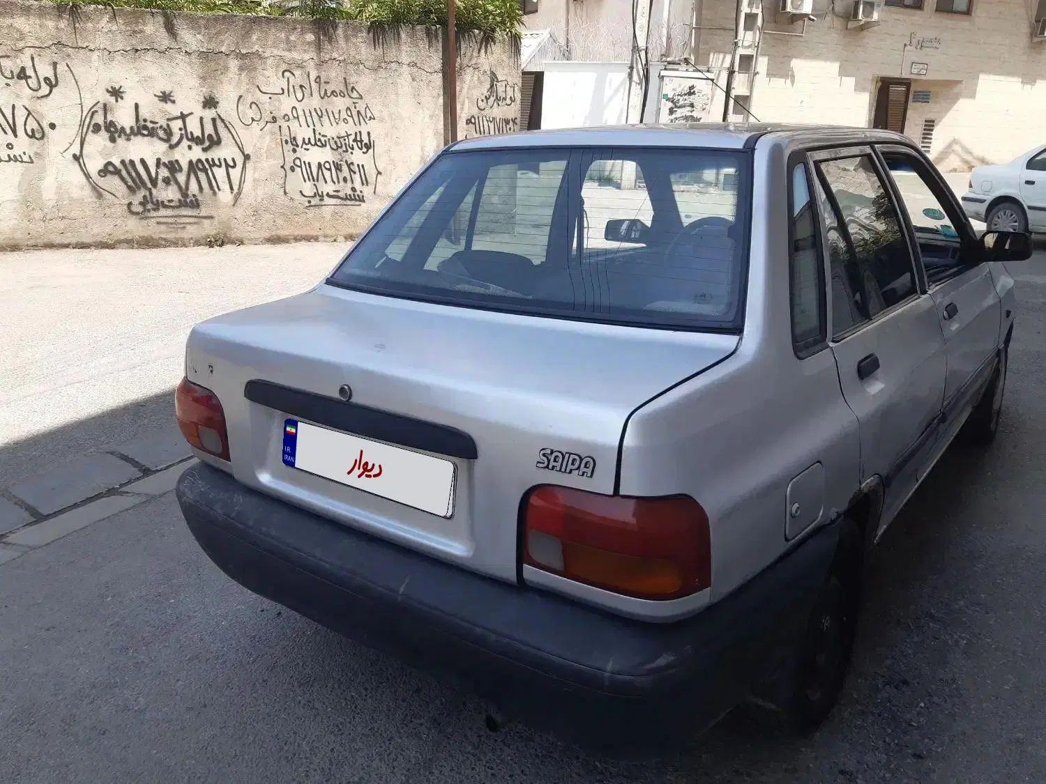 پراید صبا بنزینی - 1387