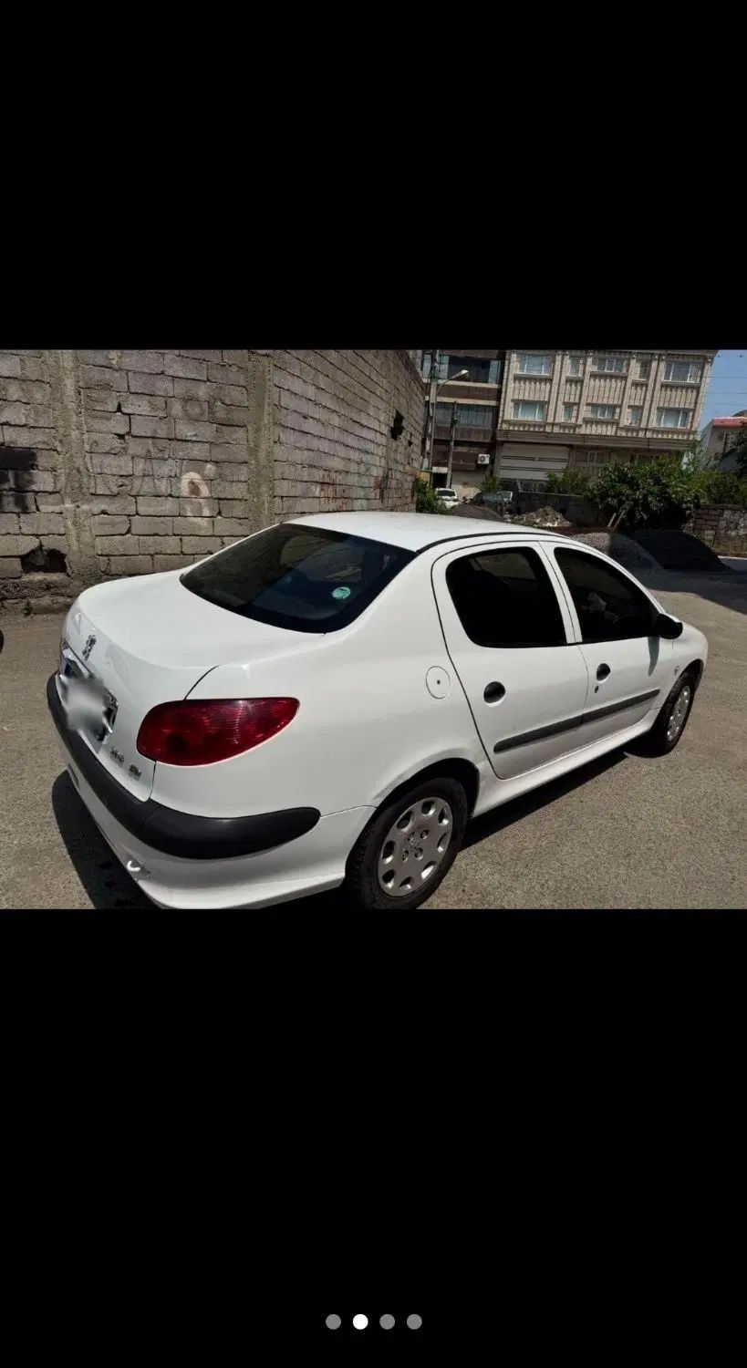 پژو ۲۰۶ صندوق دار v8 - 1393