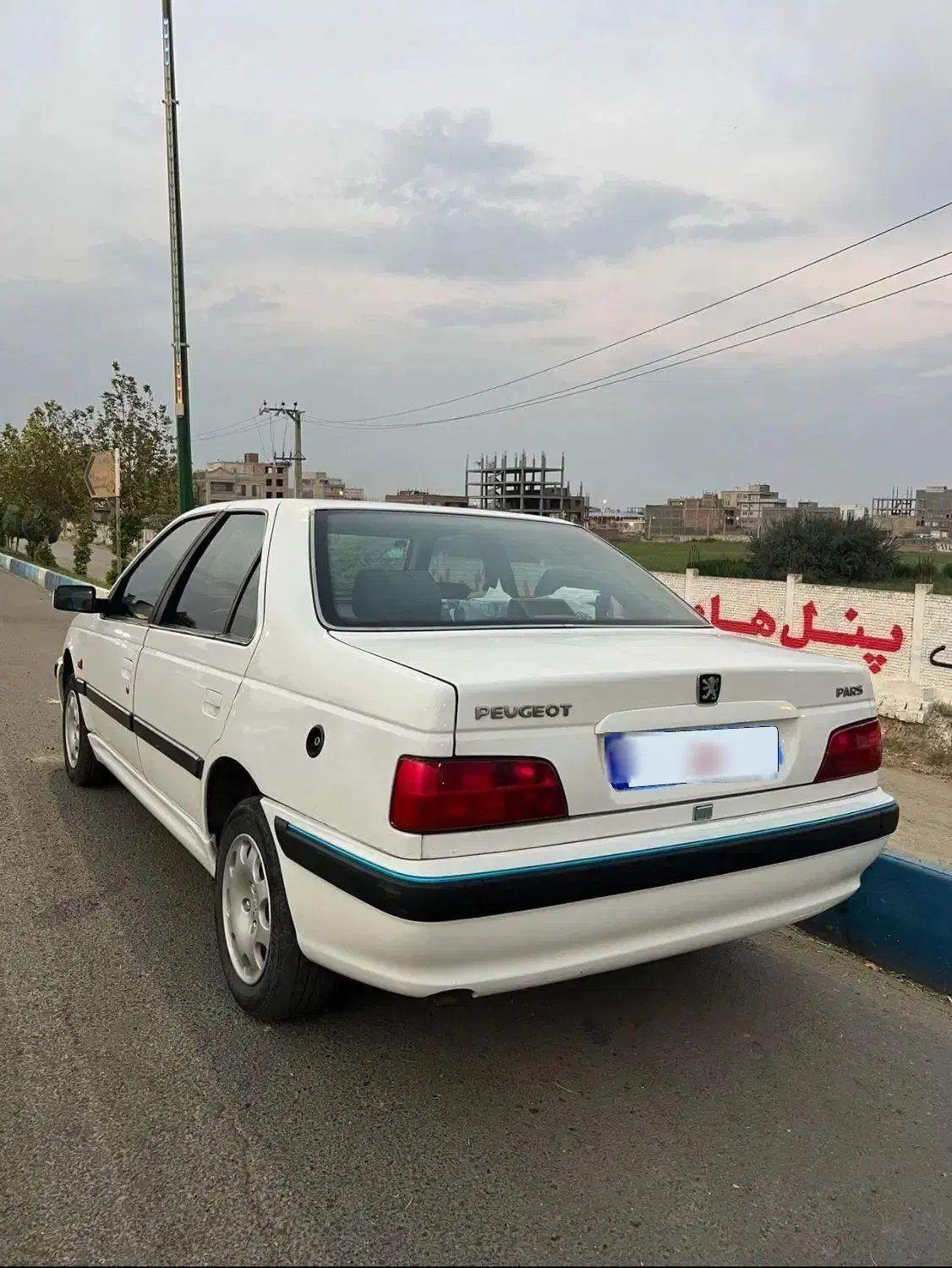 پژو پارس دوگانه سوز - 1389