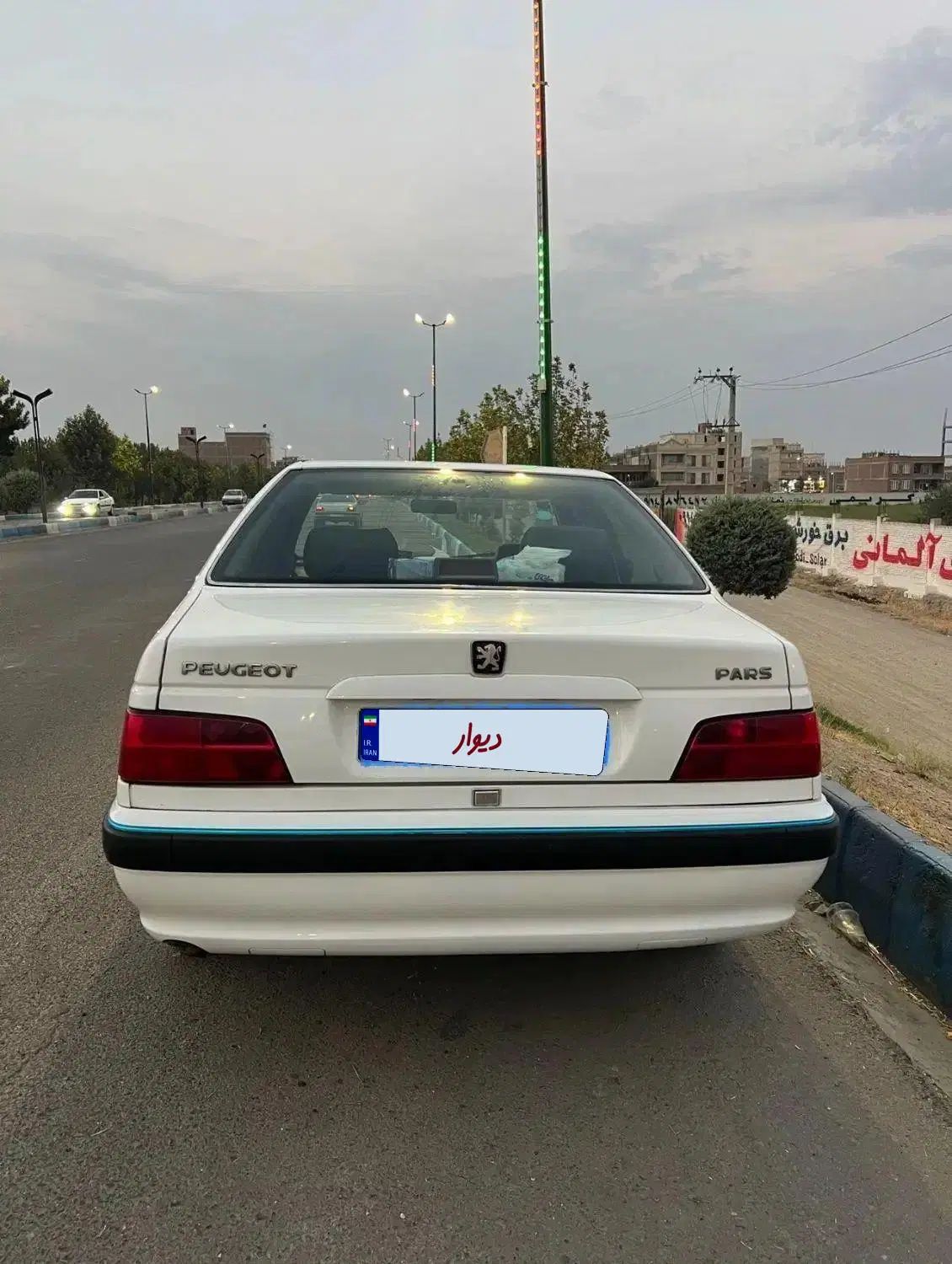 پژو پارس دوگانه سوز - 1389
