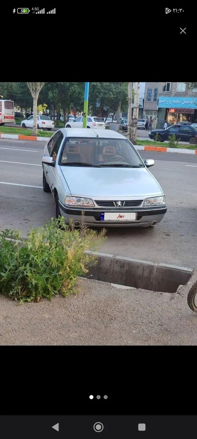 پژو 405 SLX دوگانه سوز XU7 - 1389