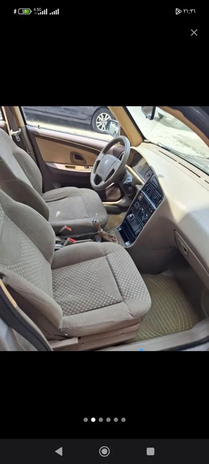 پژو 405 SLX دوگانه سوز XU7 - 1389