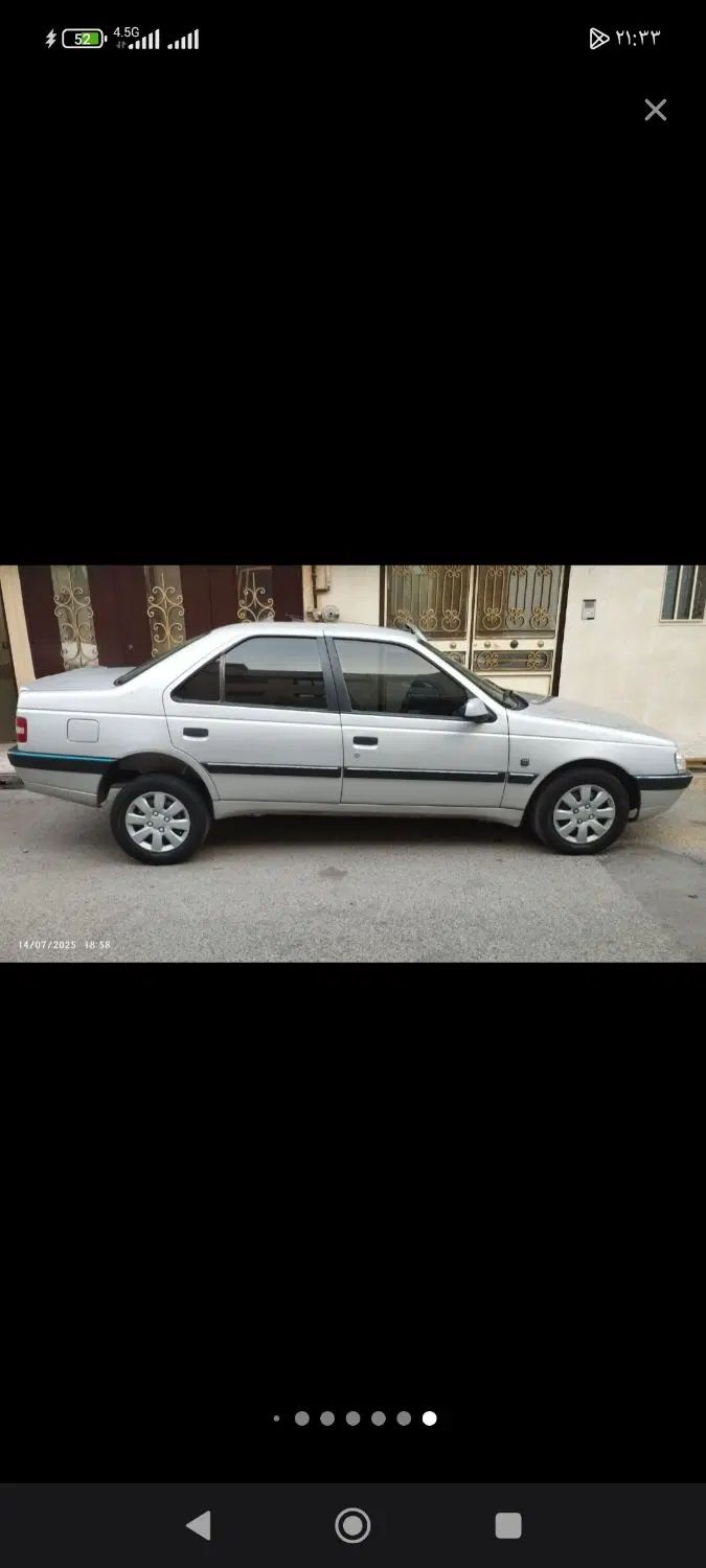 پژو 405 SLX دوگانه سوز XU7 - 1389