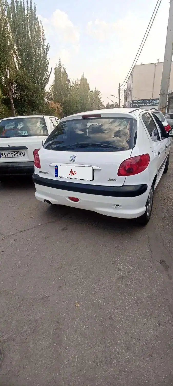 پژو 206 تیپ 2 - 1398