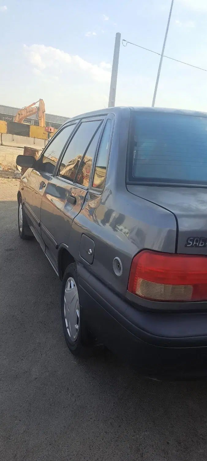 پراید صبا بنزینی - 1386