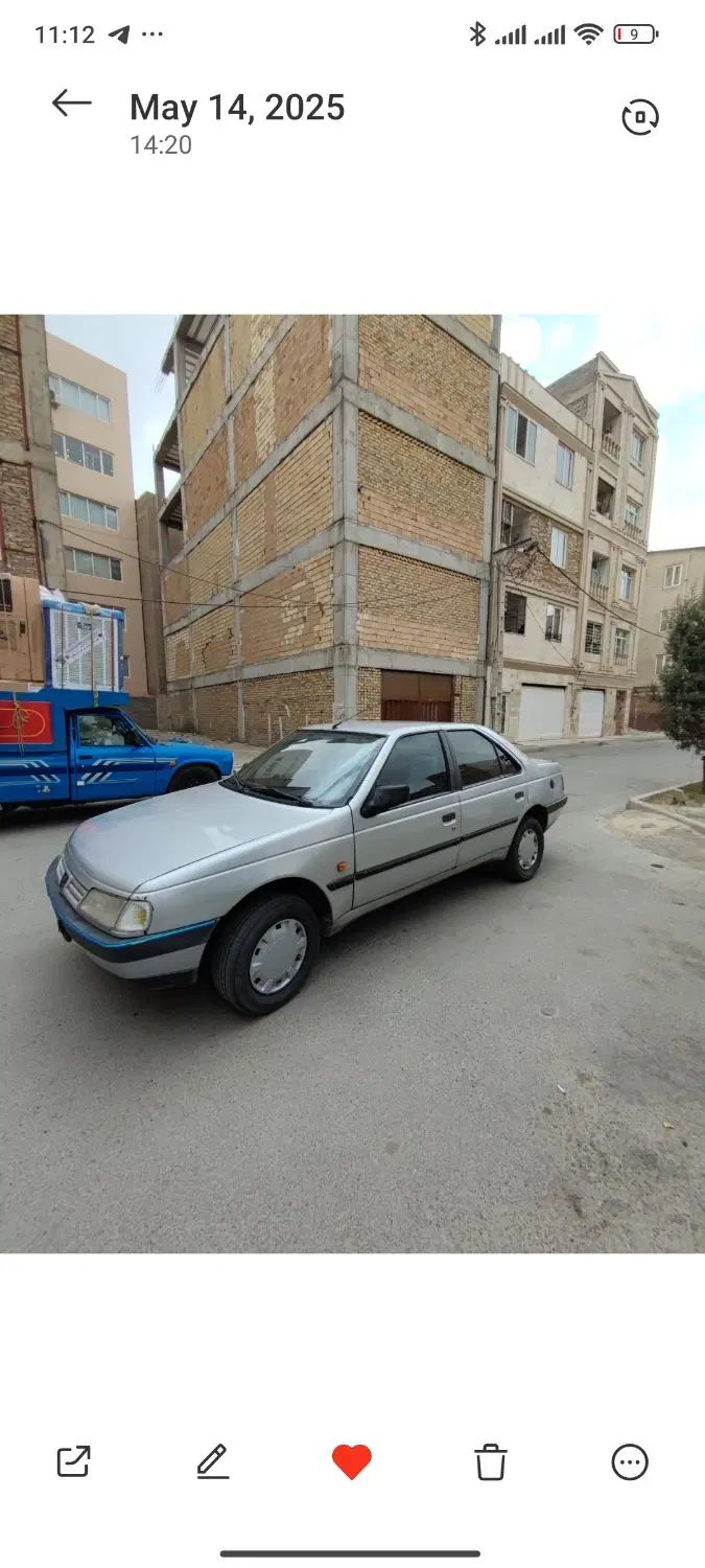 پژو 405 GLX - دوگانه سوز - 1386