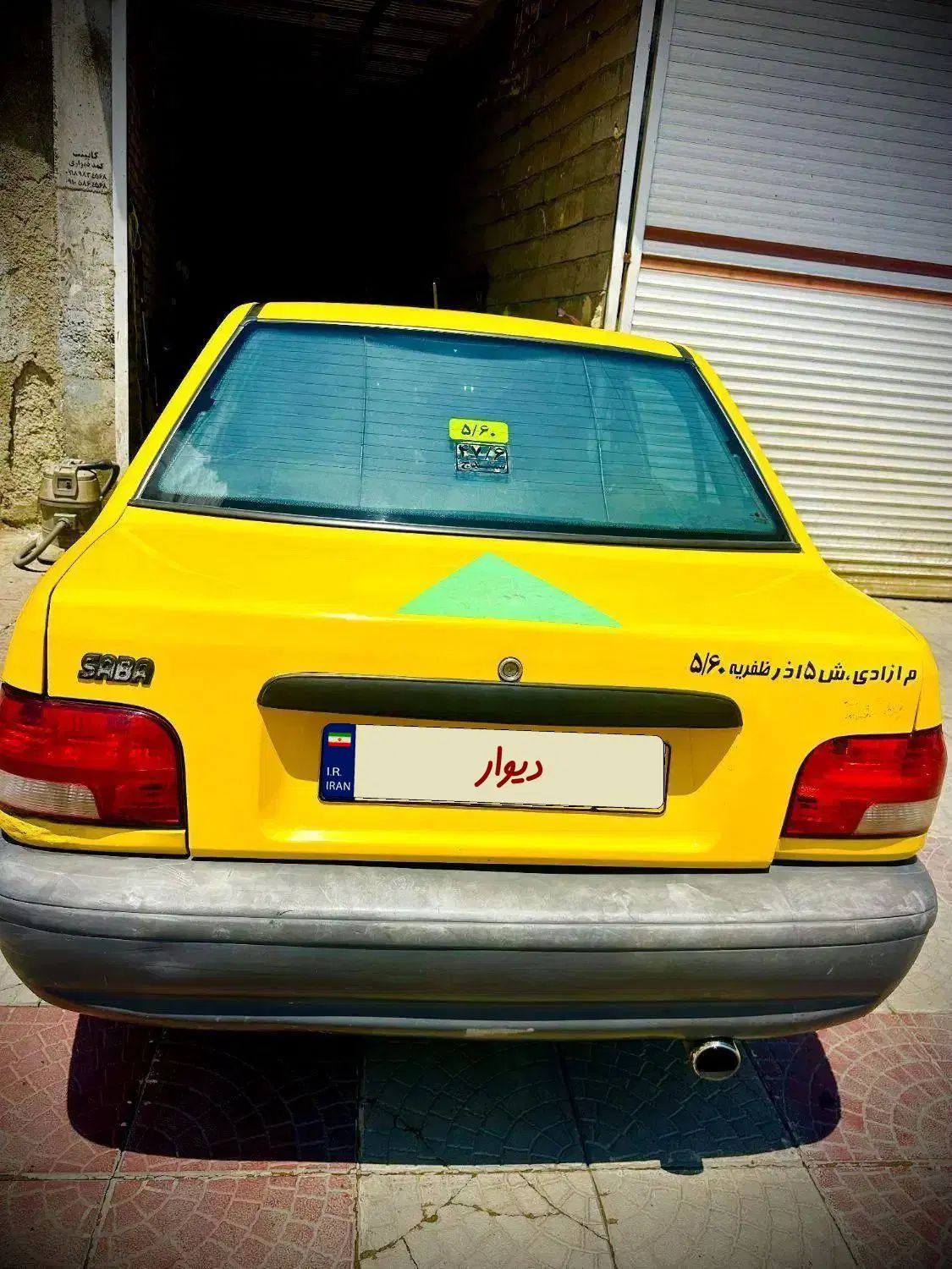 پراید صبا دوگانه‌سوز - 1388