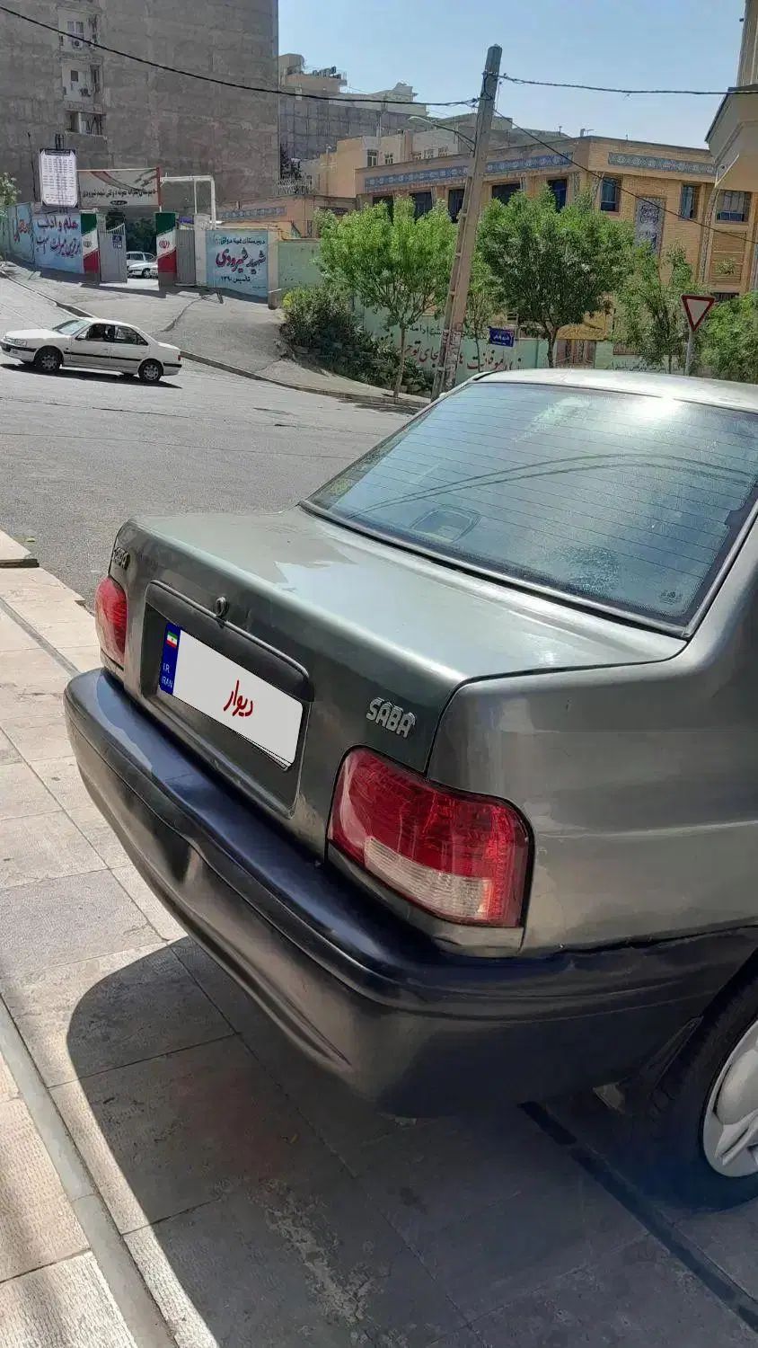 پراید صبا بنزینی - 1388