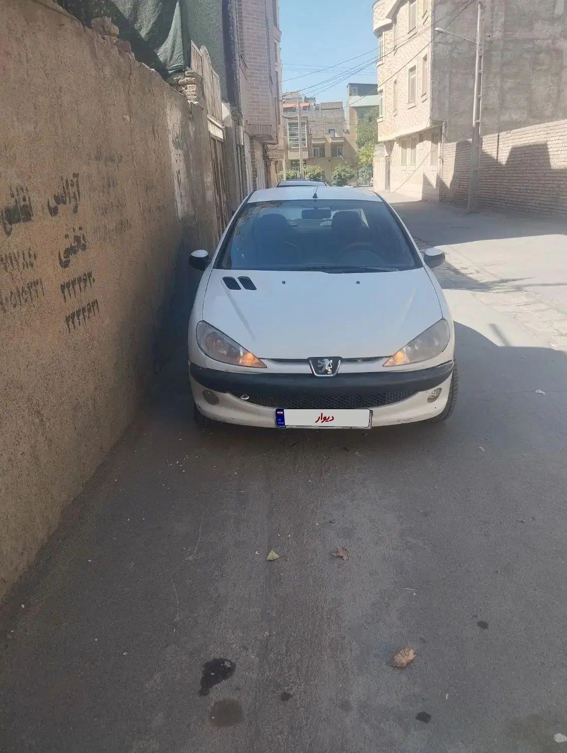 پژو ۲۰۶ صندوق دار v8 - 1392